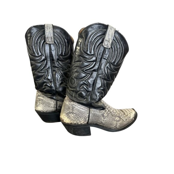 Westex Mens 9D Snake Leather Cowboy Boots - Picture 3 of 16
